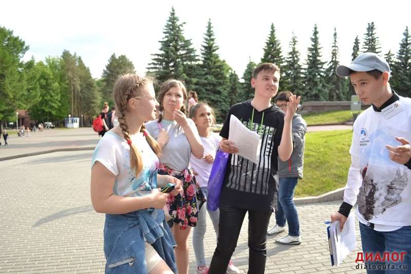20 июня в парке Победы г. Уфа прошел исторический квест «О героях былых времен»
