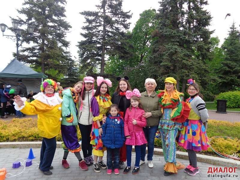Международный День защиты детей на площади имени Салавата Юлаева