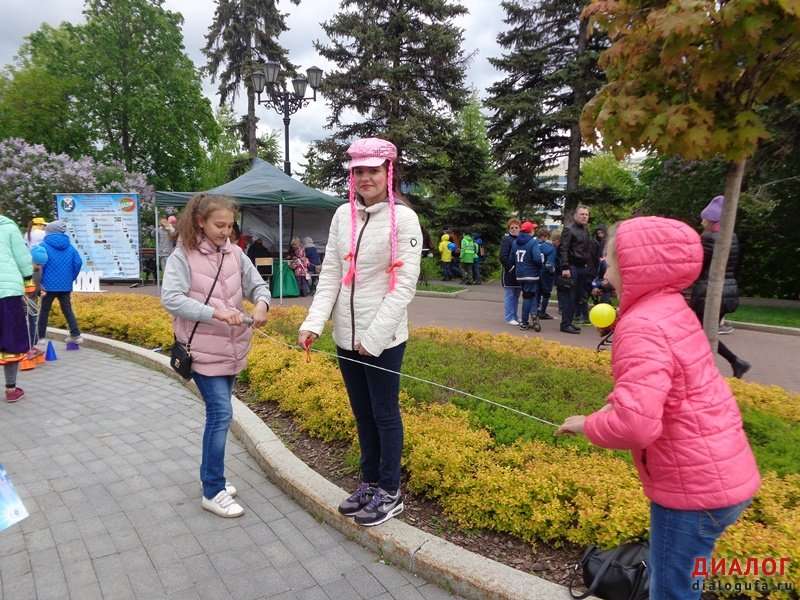 Международный День защиты детей на площади имени Салавата Юлаева