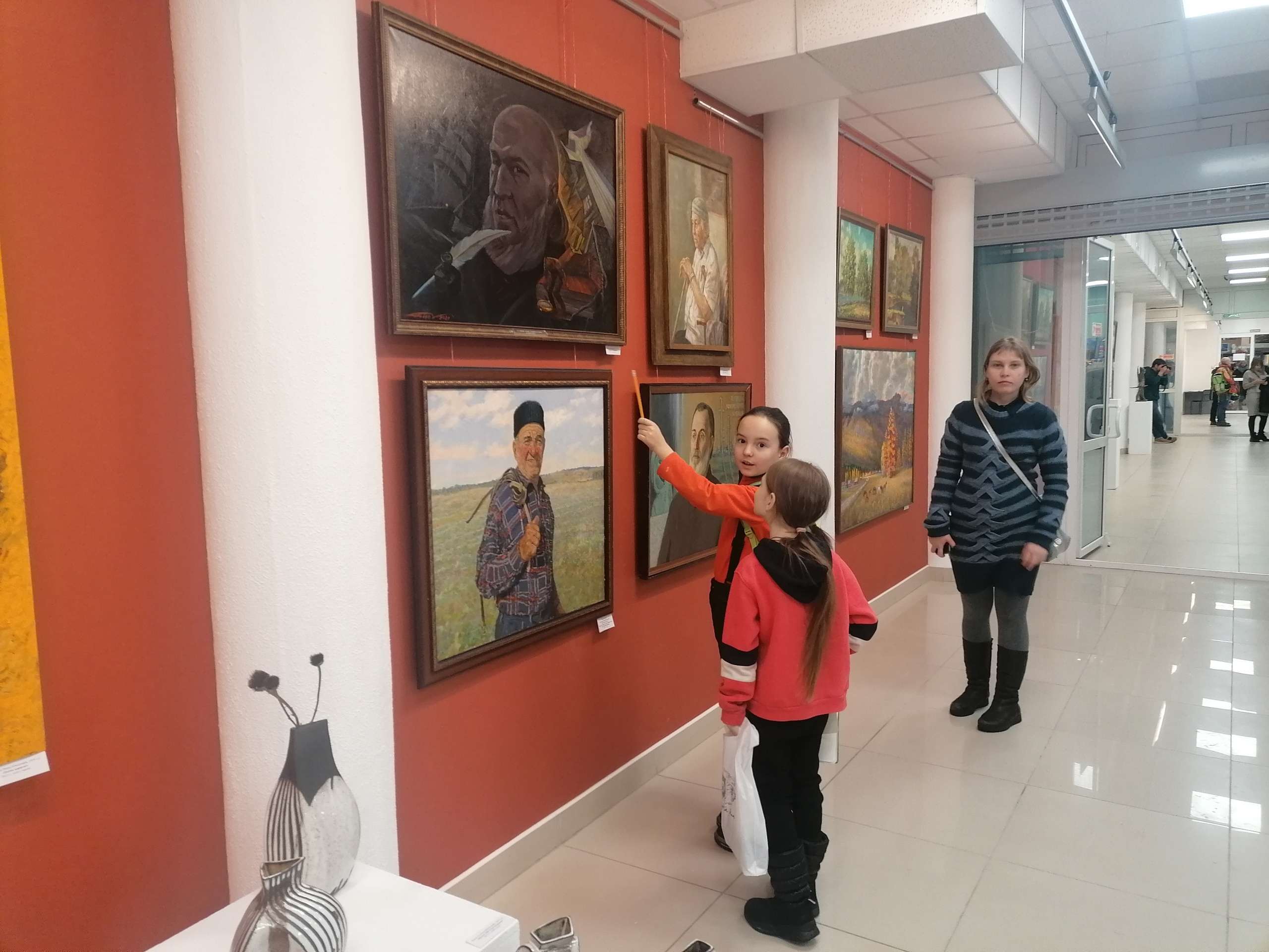 Посещение уфимской художественной галереи