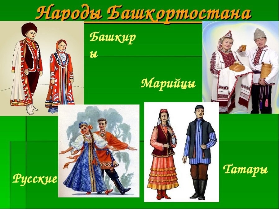 Информационный стенд ко Дню национального костюма «Костюмы народов моей республики»