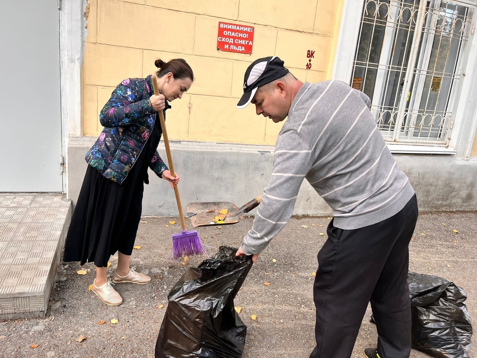 15 и 16 сентября и  в башкирской столице прошла первая санитарная пятница  и первый городской субботник этой осени
